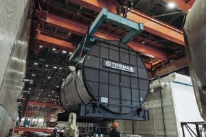 На Курской АЭС-2 начат монтаж транспортного шлюза с маркой «ТЯЖМАШ»